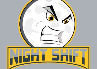 Night Shift Fantasy Football Team Logo